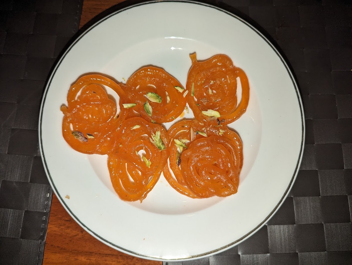 Dessert served at Shivsagar Bali